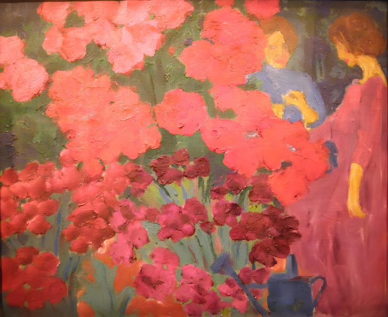 Women in a Flower Garden
