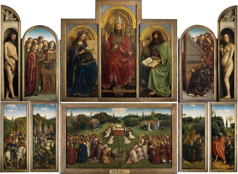 A visual account of the redemptive mysteries of the Catholic faith, beginning with the incarnation of Christ