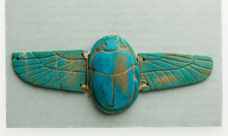 An anonymous ancient Egyptian winged scarab amulet
